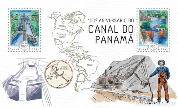 Sello 100 aniversario del Canal de Panamá